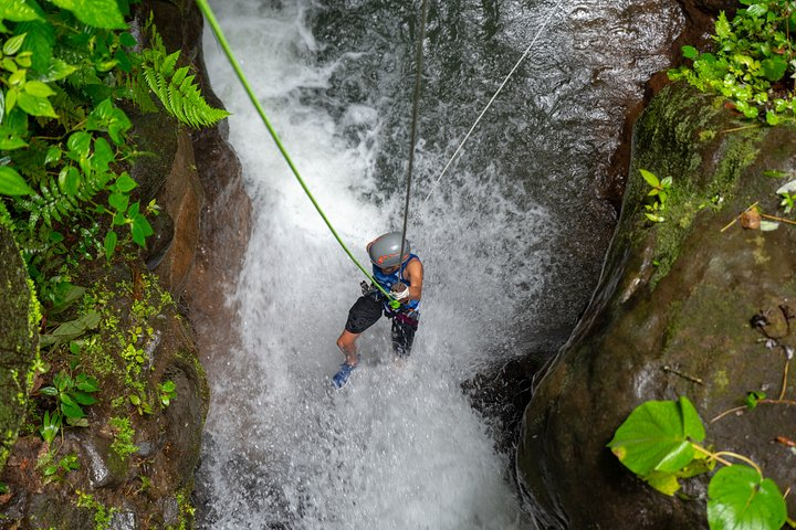 Arenal Volcano Canyoning and Waterfall Rappelling from La Fortuna - Photo 1 of 12